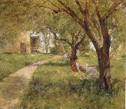 Palmer, Walter Launt Afternoon in  the Hammock oil painting artist